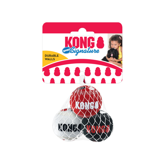 Kong Signature Sport Balls 3-pk