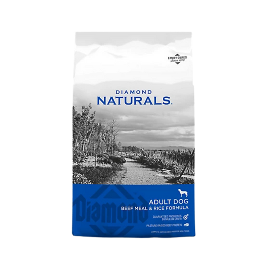 Diamond Naturals Adult Dog Beef Meal & Rice Formula, 40lb
