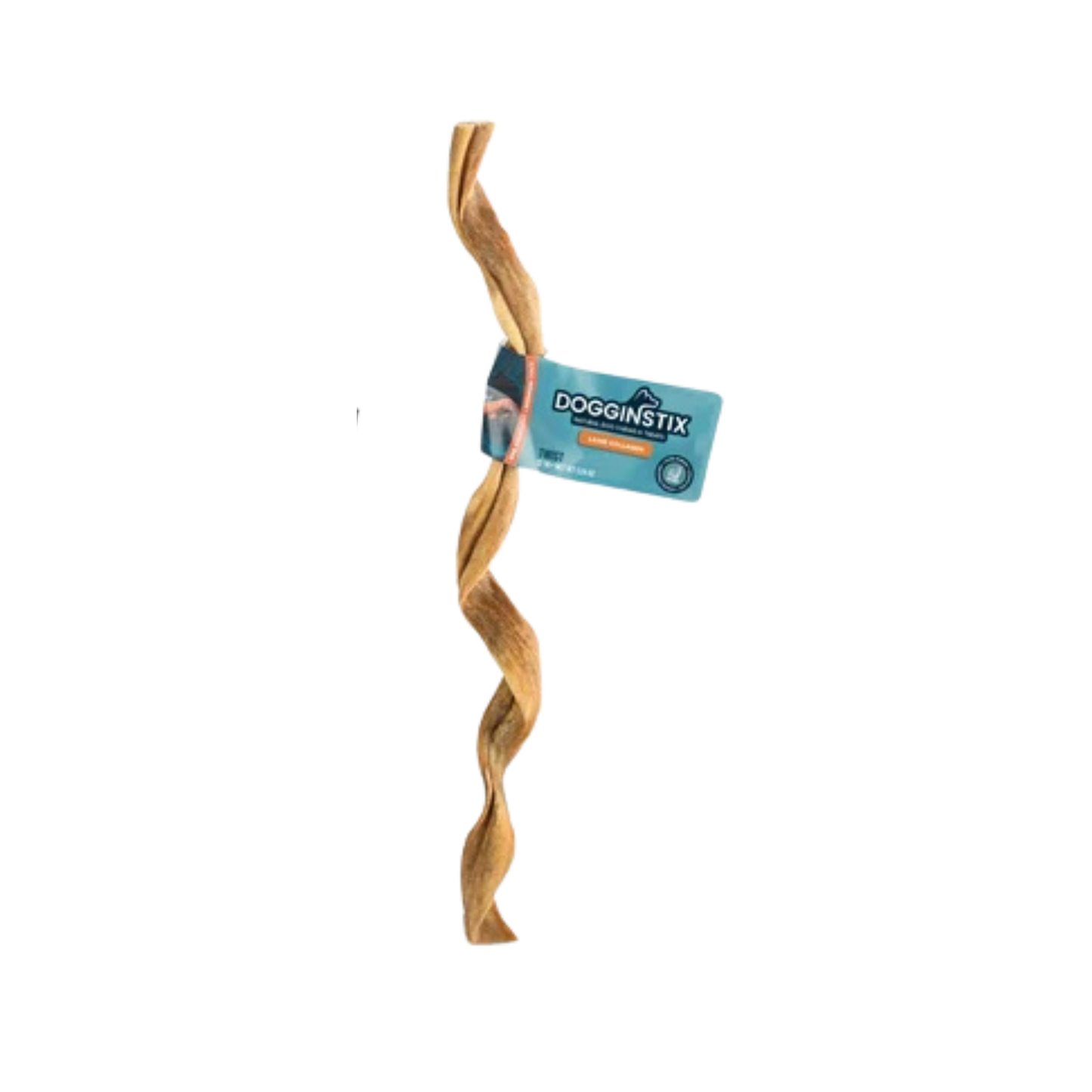 Dogginstix 12" Lamb Collagen Twists, 1ct