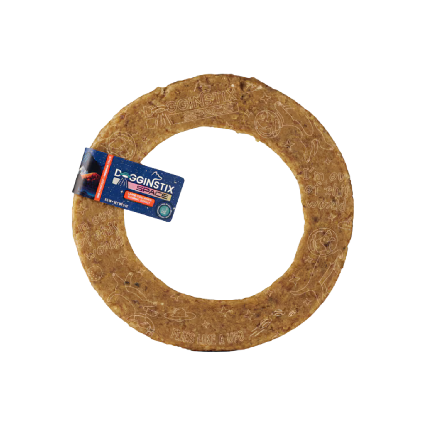 Dogginstix Lamb Collagen - Cosmic Donut Chew for Dogs