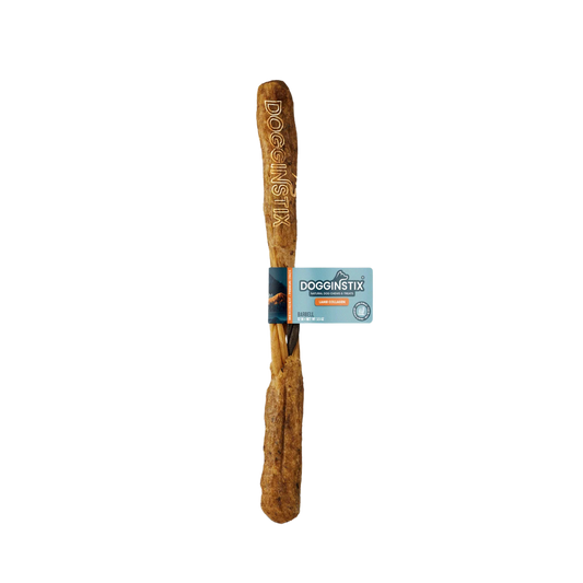 Dogginstix Lamb Collagen Barbell, 1 count
