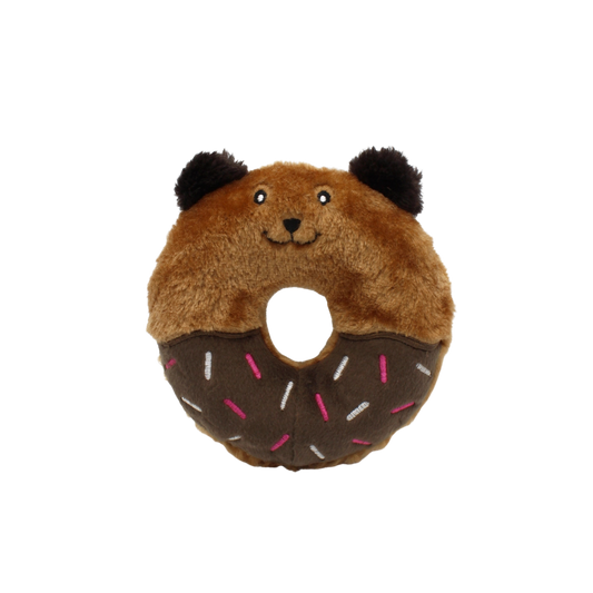 Zippy Paws Donutz Buddies Bear Dog Toy