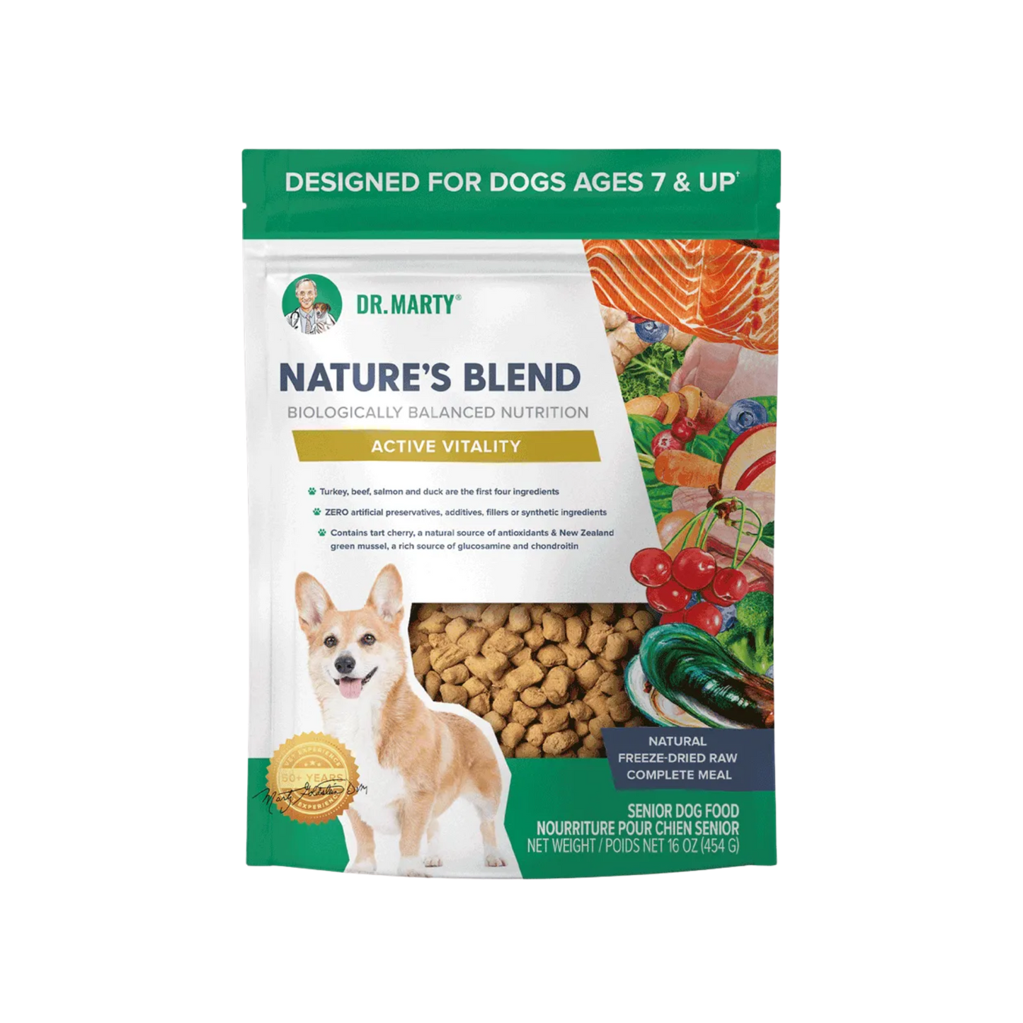 Dr. Marty Freeze-Dried Raw Nature’s Blend Active Vitality