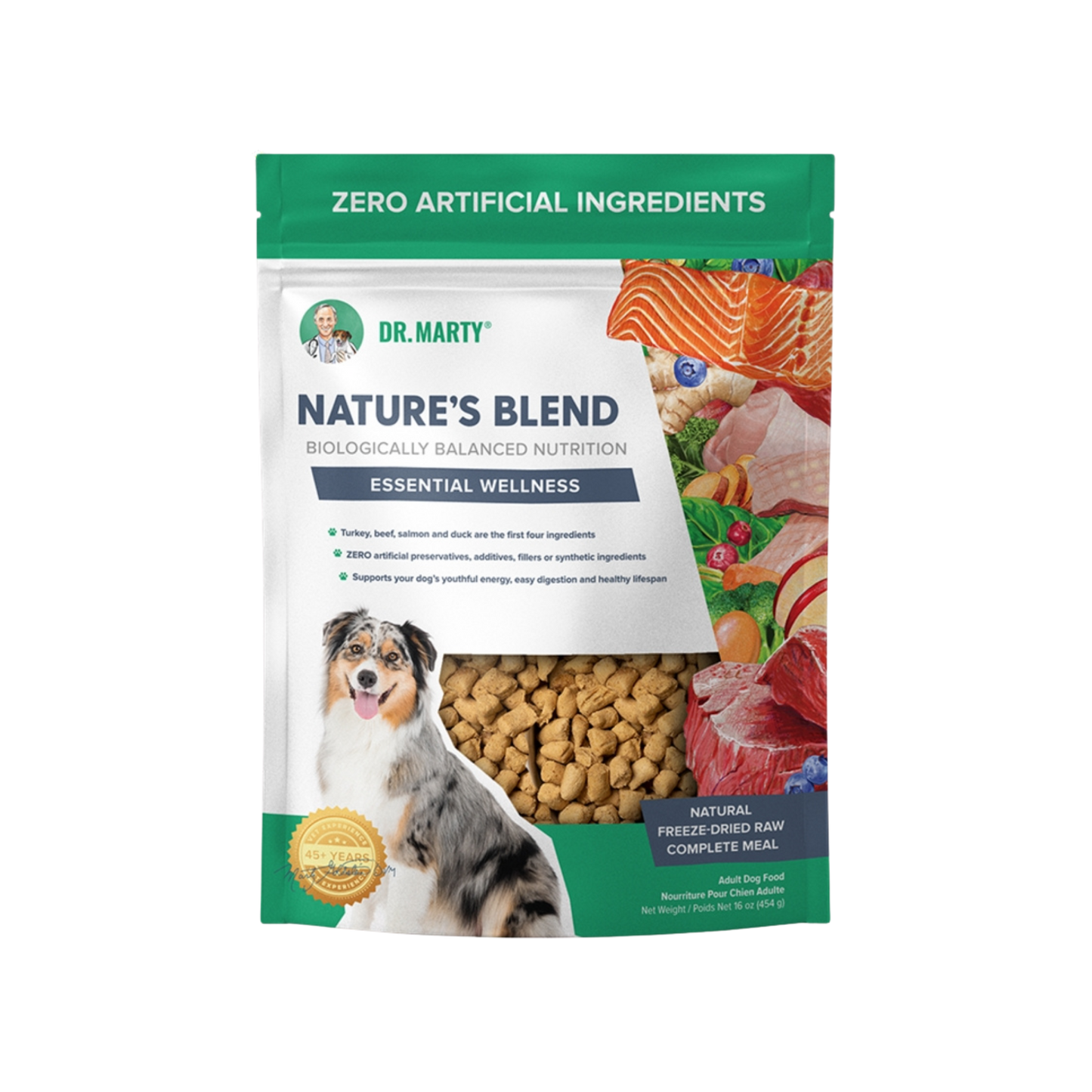 Dr. Marty Freeze-Dried Raw Nature’s Blend Essential Wellness