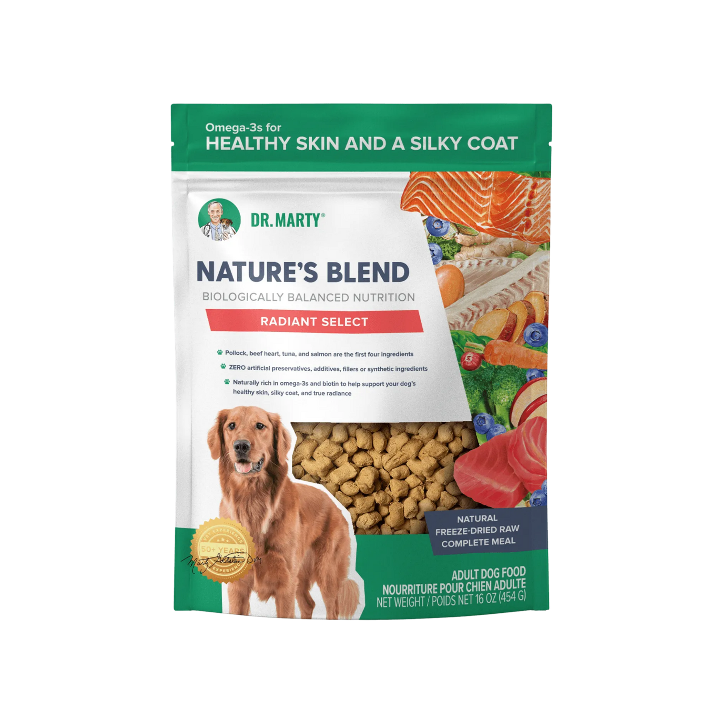 Dr. Marty Freeze-Dried Raw Nature's Blend Radiant Select