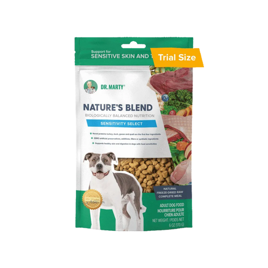 Dr. Marty Freeze-Dried Raw Nature’s Blend Sensitivity Select
