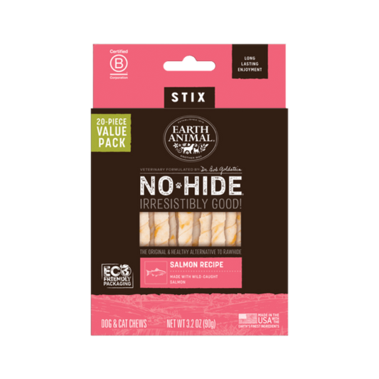 Earth Animal No-Hide Salmon Stix