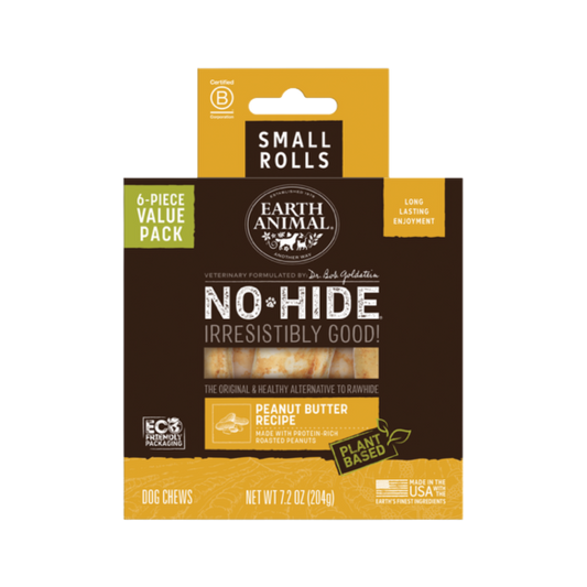 Earth Animal No-Hide Peanut Butter Rolls