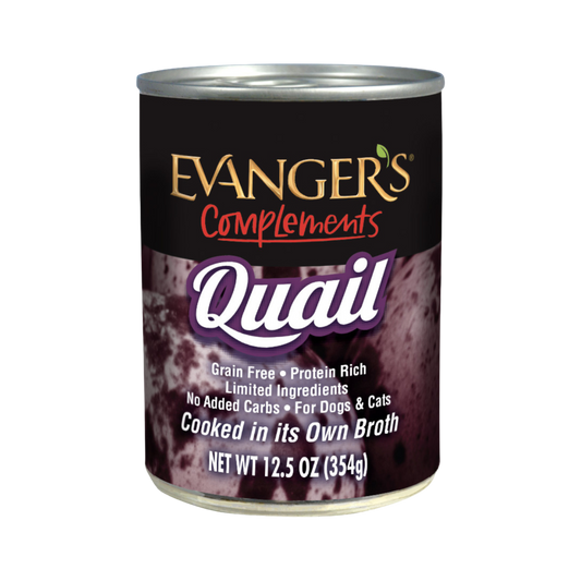 Evanger's Complements Quail Wet Dog & Cat Food