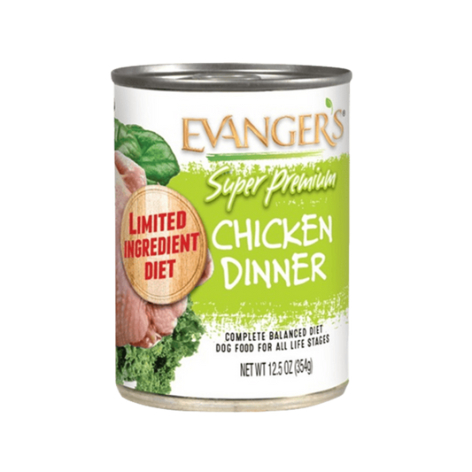Evanger's Super Premium Chicken Dinner Wet Dog Food, 12.5oz