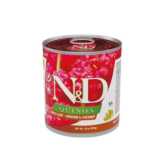 Farmina N&D Skin & Coat Venison & Coconut Wet Dog Food