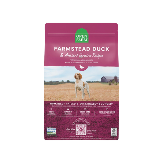 Open Farm Farmstead Duck Ancient Grains Dry Dog Food