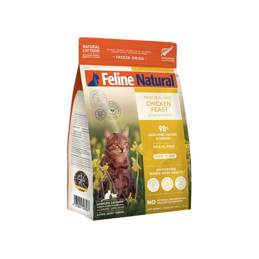 Feline Natural New Zealand Chicken Feast Freeze-Dried Cat Food