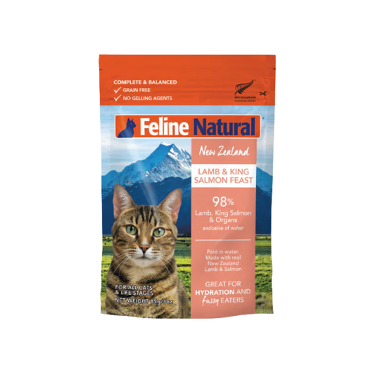Feline Natural New Zealand Lamb & King Salmon Feast Cat Food