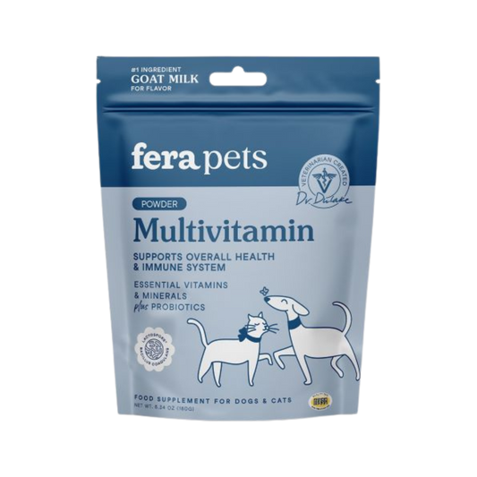 Fera Pets Multivitamin with Goat Milk Food Supplement for Dogs & Cats
