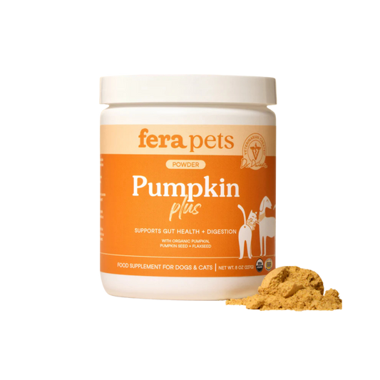 Fera Pets Pumpkin Plus Fiber Support for Dogs and Cats