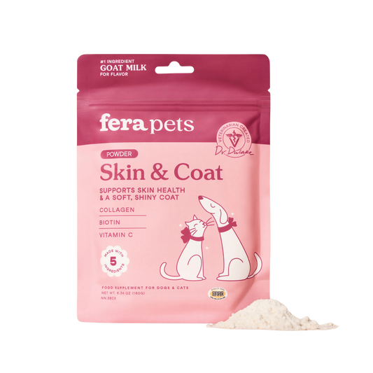 Fera Pets Skin & Coat Goat Milk Topper for Dogs & Cats