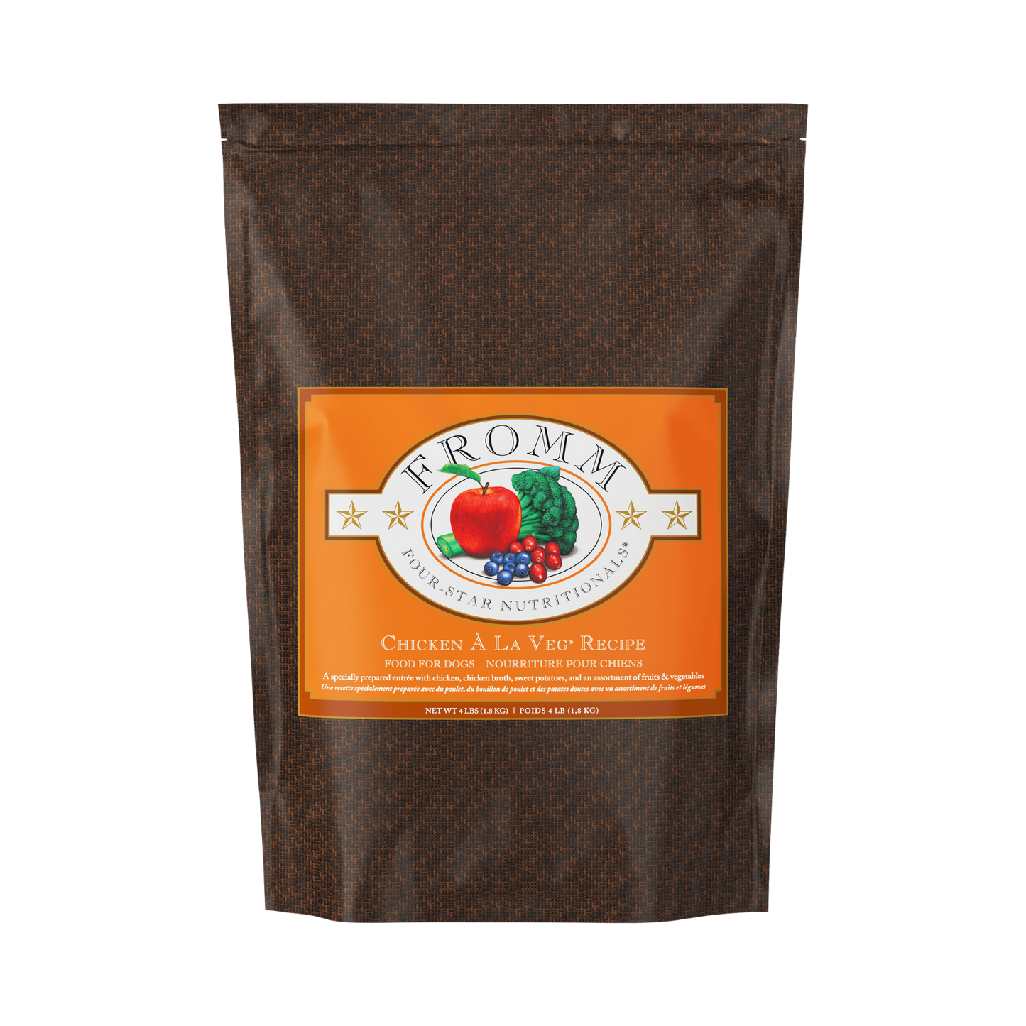 Fromm Four-Star Chicken À La Veg Recipe Dry Dog Food