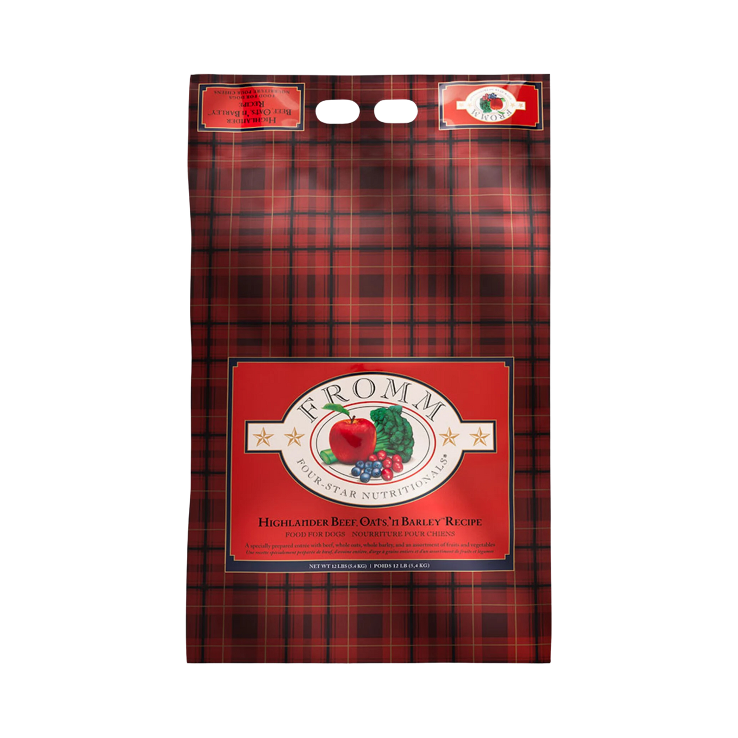 Fromm Four-Star Highlander Beef, Oats,'n Barley Recipe Dry Dog Food