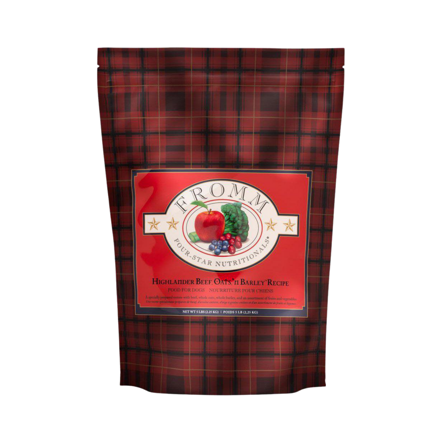 Fromm Four-Star Highlander Beef, Oats,'n Barley Recipe Dry Dog Food