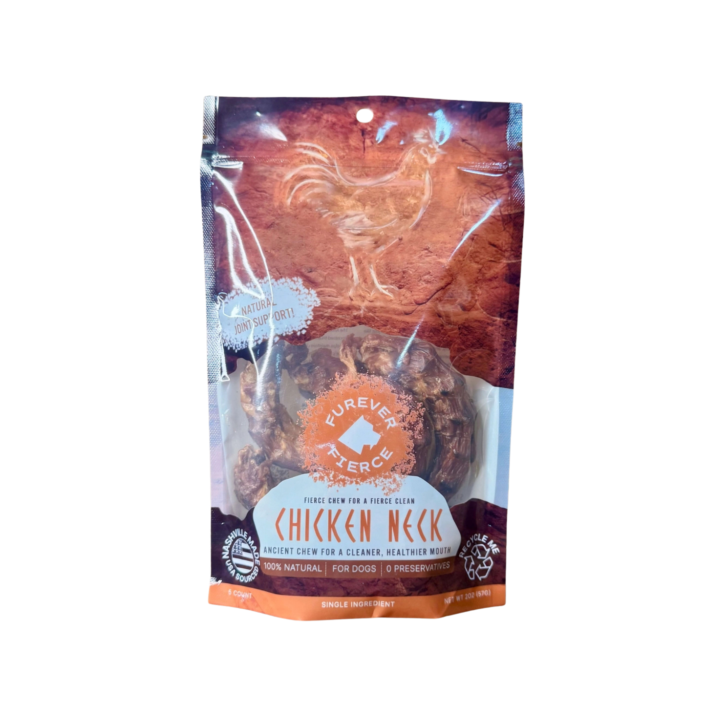 Furever Fierce Dehydrated Chicken Neck