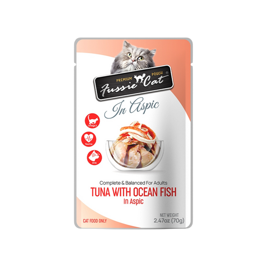 Fussie Cat Tuna with Ocean Fish in Aspic Pouch Recipe