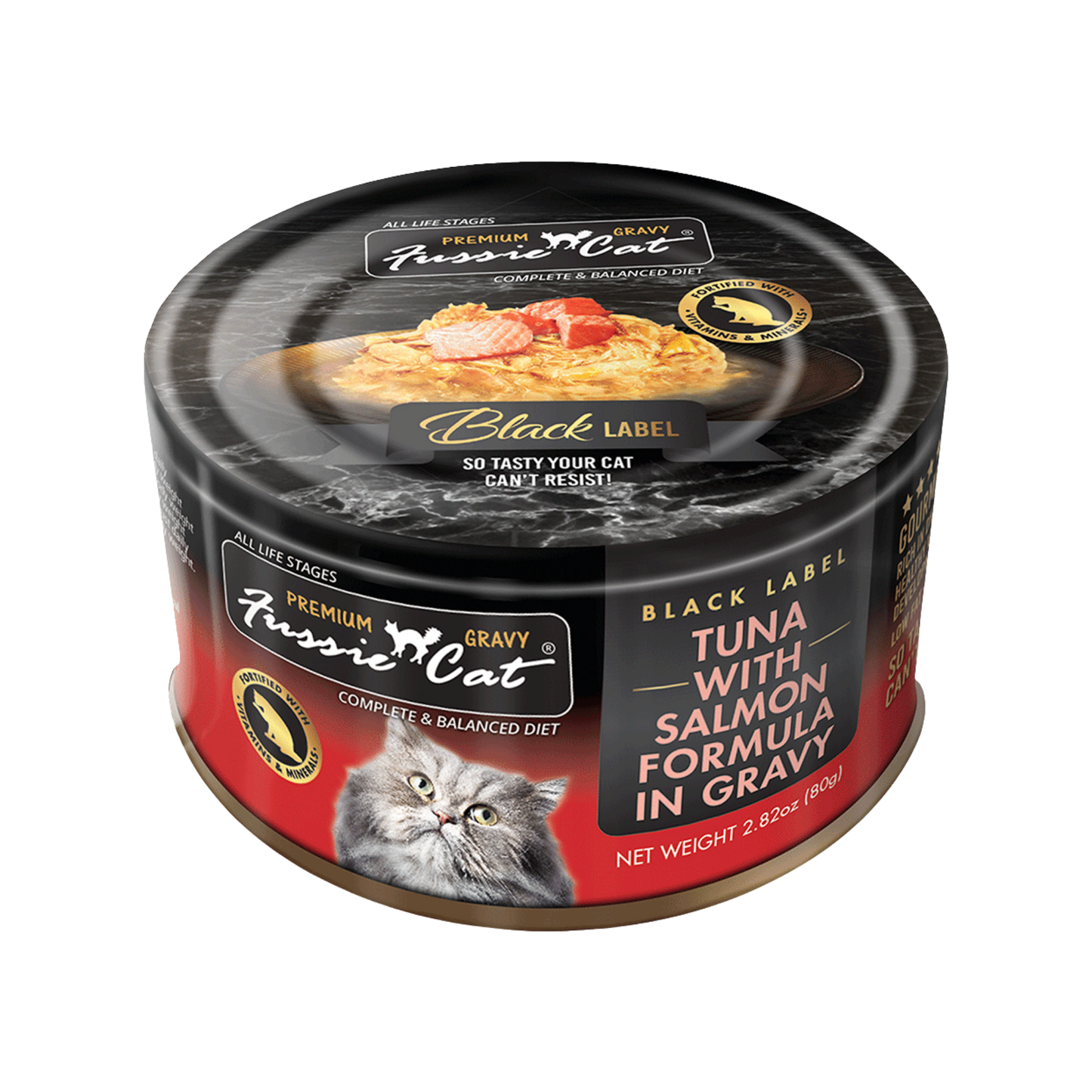 Fussie Cat Tuna with Salmon Formula in Gravy Recipe