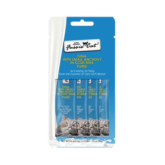 Fussie Cat Tuna with Small Anchovy in Goat Milk Purée