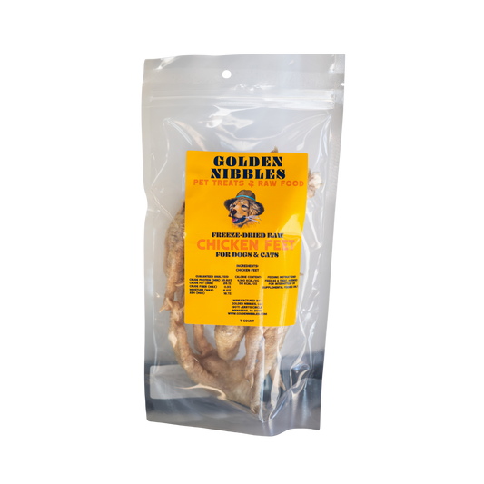 Golden Nibles Freeze-Dried Raw Chicken Feet
