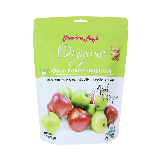 Grandma Lucy's Oven Baked Organic Apple Dog Treats