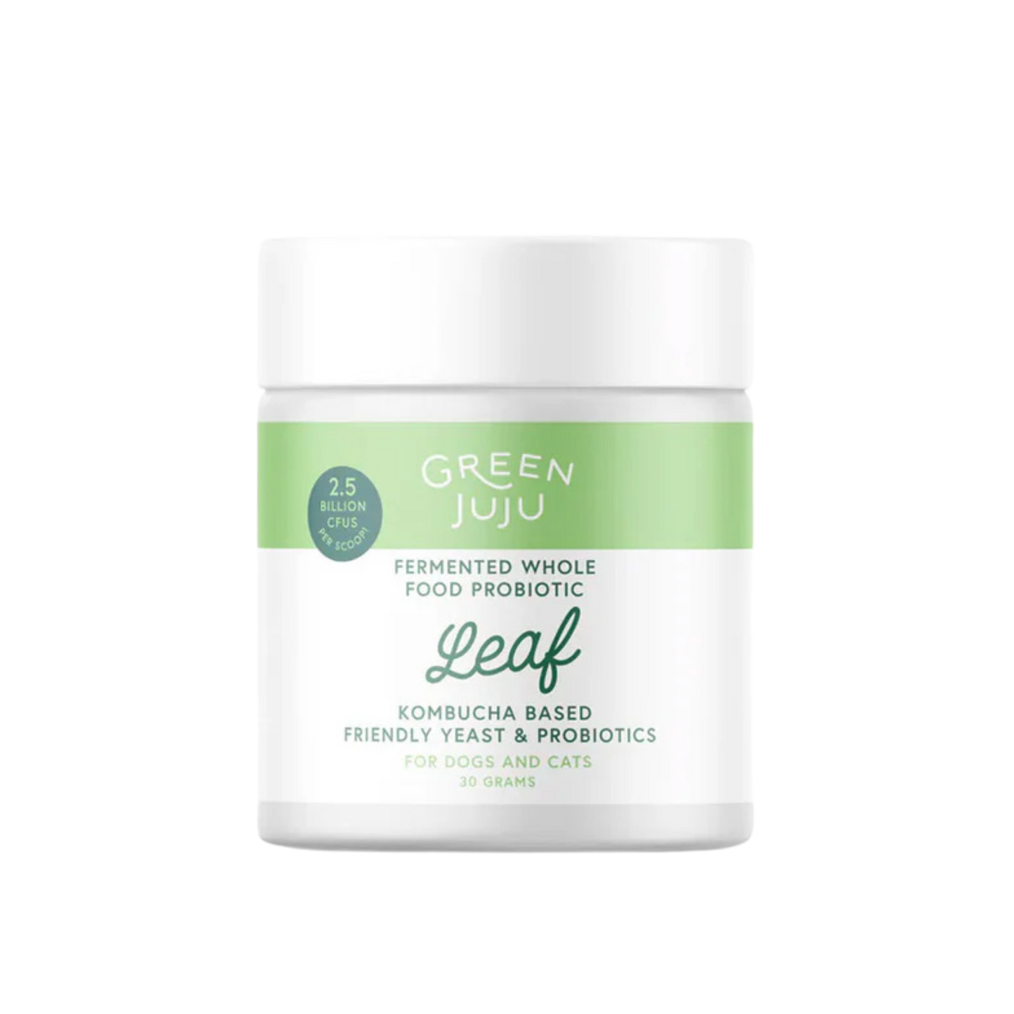 Green Juju Leaf - Fermented, Kombucha-Based Probiotic