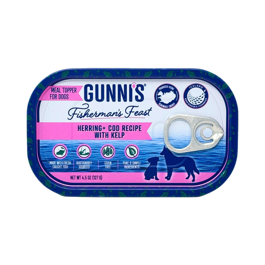 Gunni's Herring & Cod Dog Food Topper with Kelp, 4.5oz