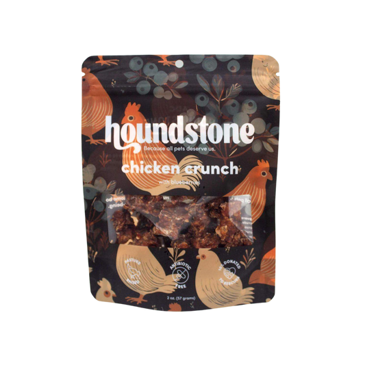 Houndstone Freeze-Dried Chicken Crunch Dog Treats