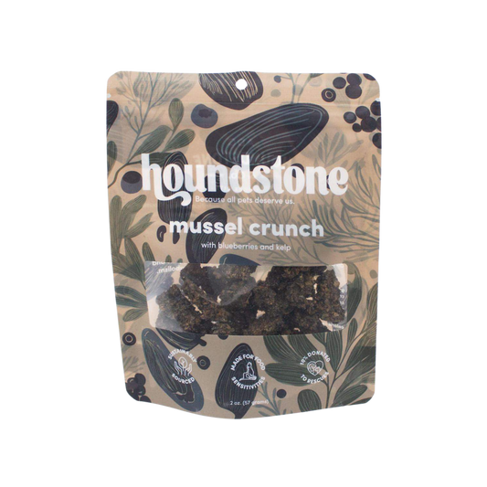 Houndstone Freeze-Dried Mussel Crunch Dog Treats