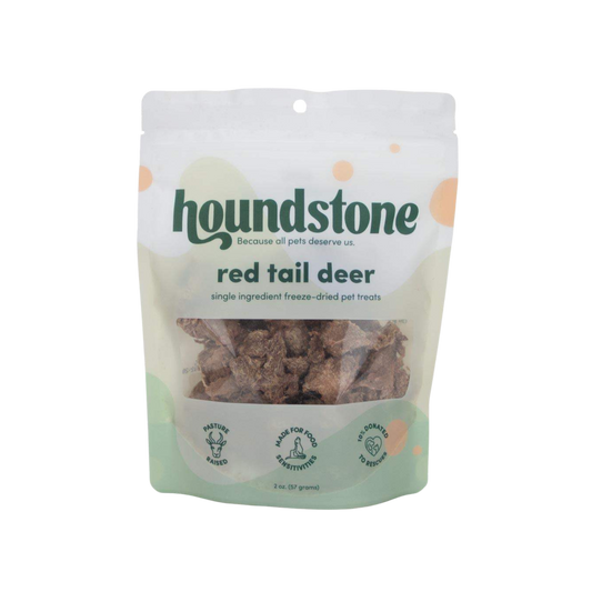 Houndstone Freeze-Dried Red Tail Deer Dog Treats