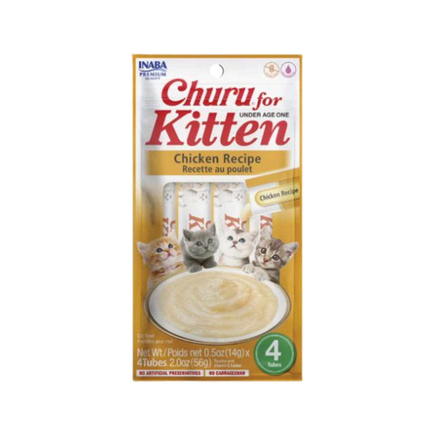 Inaba Churu for Kittens Chicken Recipe, 2oz