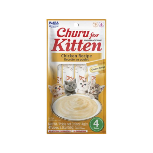 Inaba Churu for Kittens Chicken Recipe, 2oz