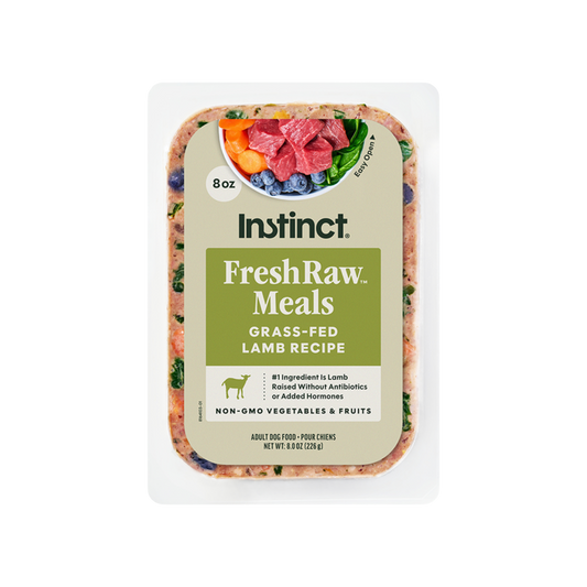 Instinct FreshRaw Meals Grass-Fed Lamb Recipe Dog Food