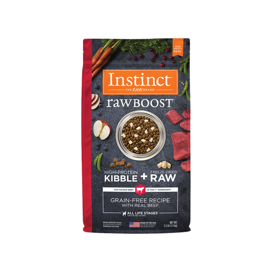 Instinct RawBoost Real Beef Recipe Dry Dog Food