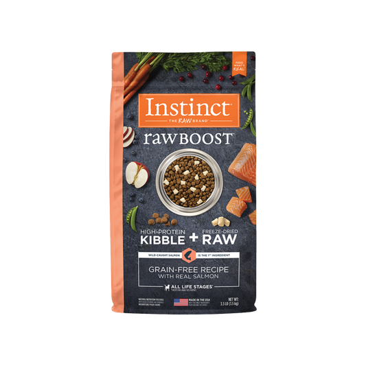 Instinct RawBoost Real Salmon Recipe Dry Dog Food