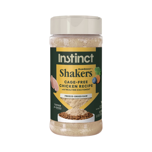Instinct RawBoost+ Shakers Cage-Free Chicken Recipe for Dogs, 5.5oz