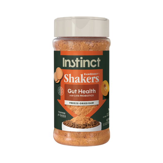 Instinct RawBoost+ Shakers Gut Health Recipe for Dogs, 5.5oz