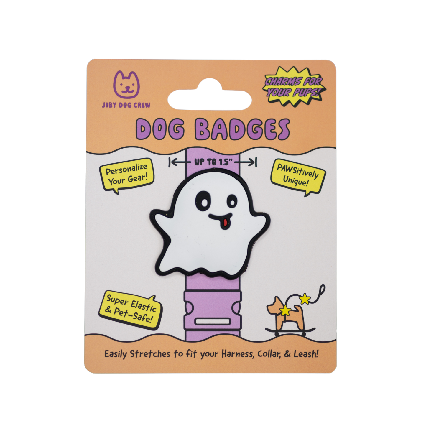 Jiby Ghost Dog Badge