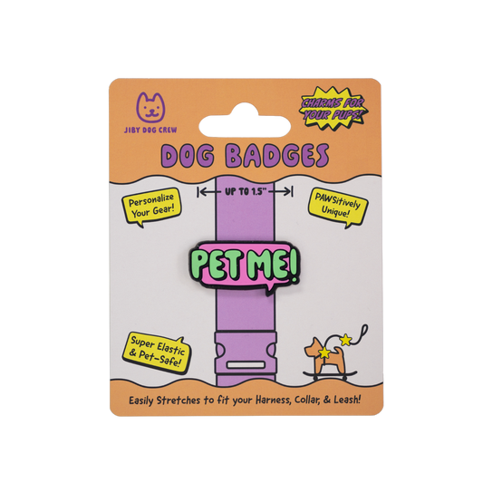 Jiby Pet Me Dog Badge