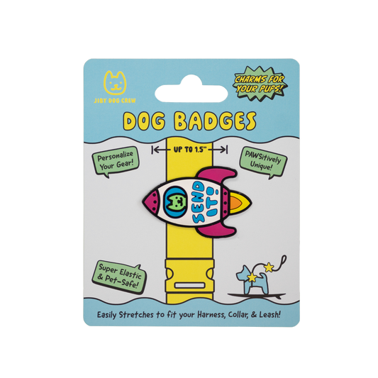 Jiby Rocket Dog Badge