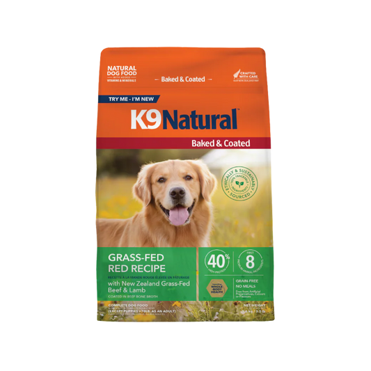 K9 Natural Baked & Coated Grass-Fed Red Recipe Dog Food