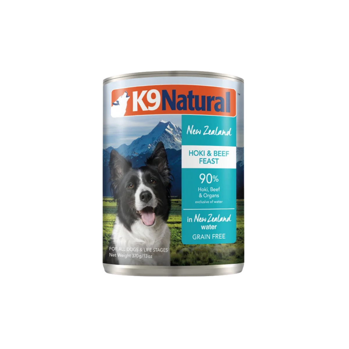 K9 Natural Beef & Hoki Feast Canned Dog Food, 13oz