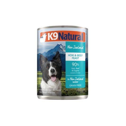 K9 Natural Beef & Hoki Feast Canned Dog Food, 13oz