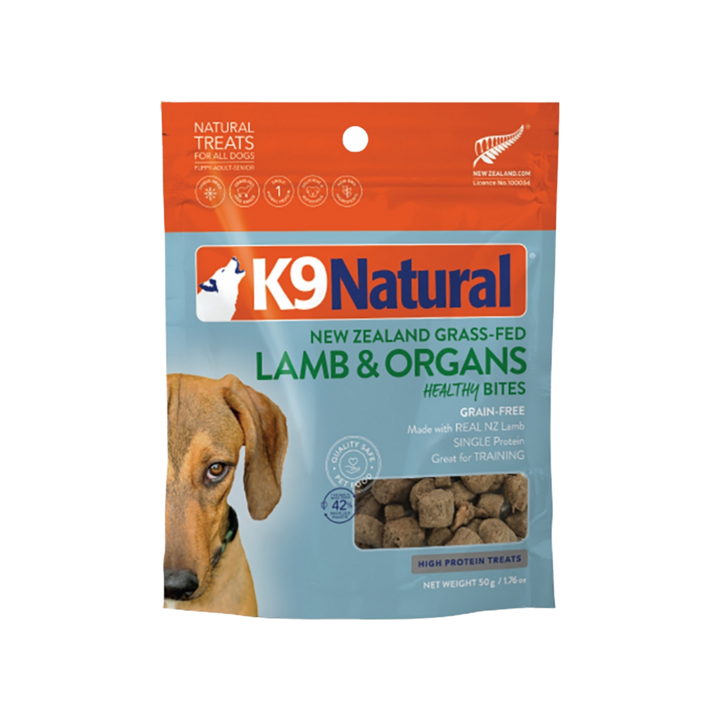 K9 Natural New Zealand Freeze-Dried Lamb Healthy Bites Dog Treats