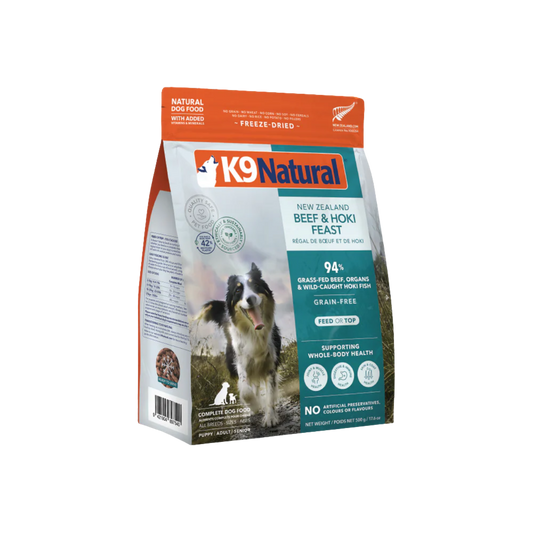 K9 Natural New Zealand Beef & Hoki Feast Freeze-Dried Dog Food